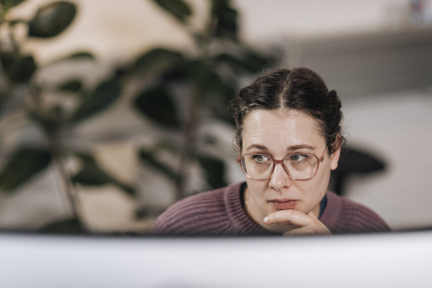 Bueroparallel - Mitarbeiterin Cinzia Franz