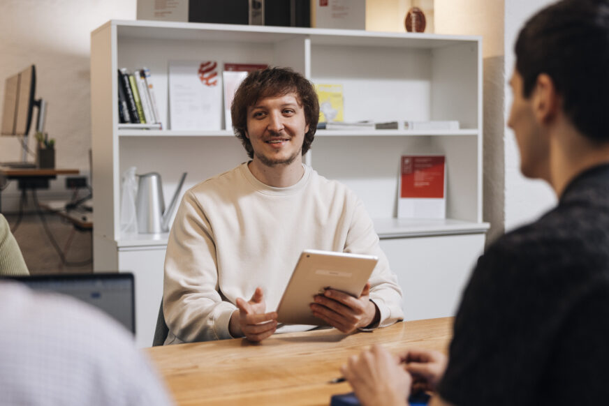 Bueroparallel - Mitarbeiter Nils Krause