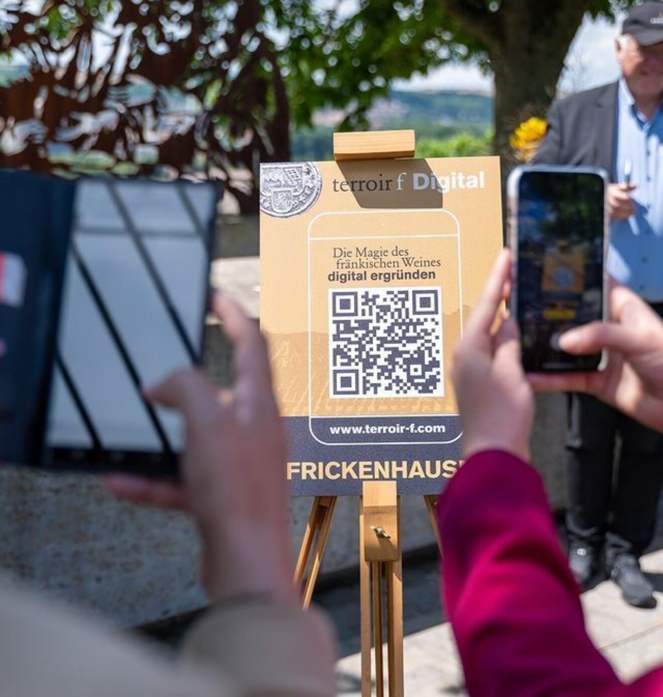 Terroir f release qrcode
